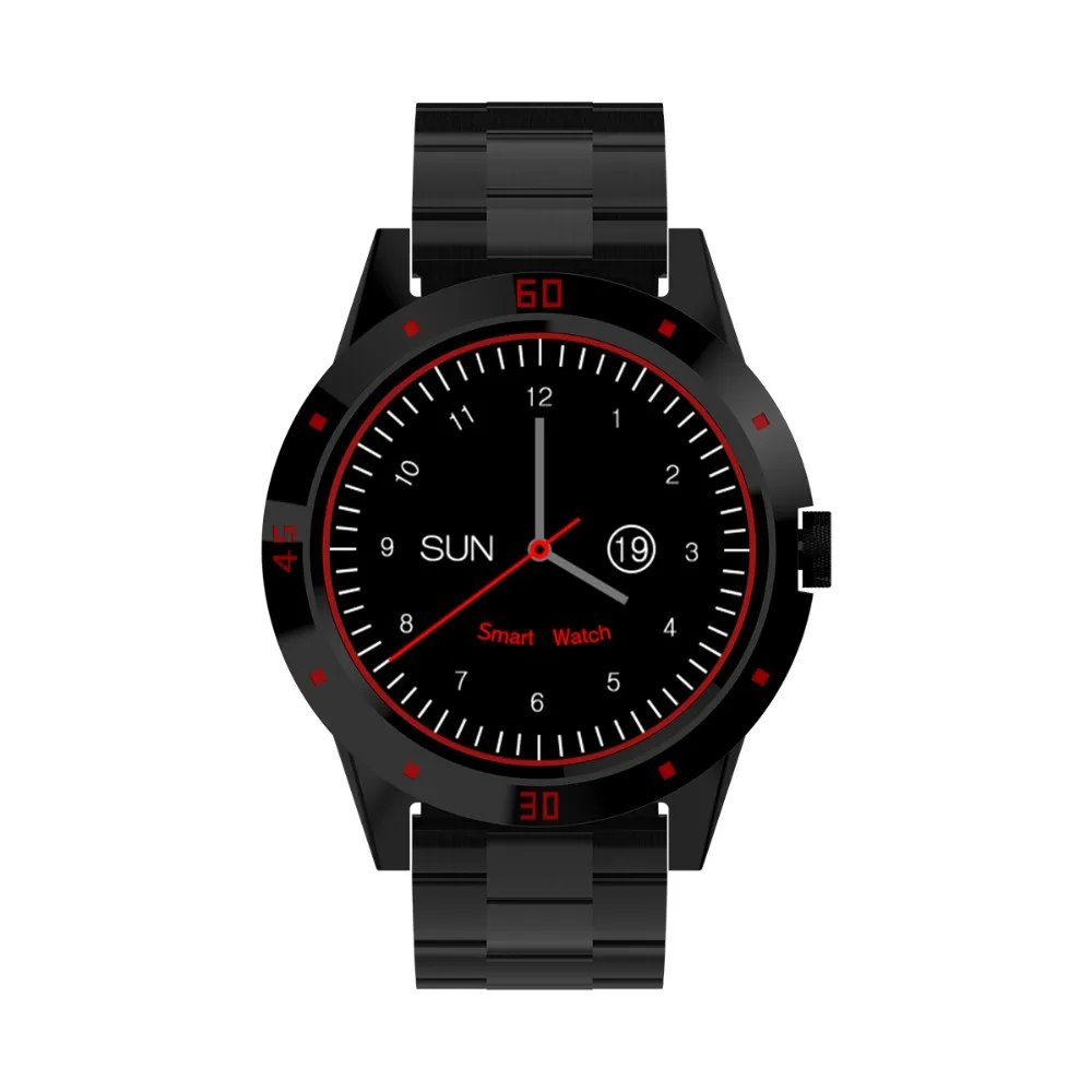 

Smart watch android MTK2502C luxury watch men with heart rate monitor call message reminder 1.3inch invicta for New year's gift