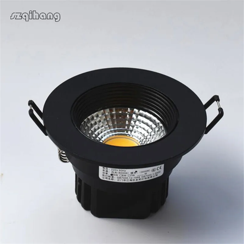 

Super Bright 10W 15W 20W Led downlight light COB Ceiling Spot Light LED ceiling recessed Lights Indoor Lighting AC85-265V