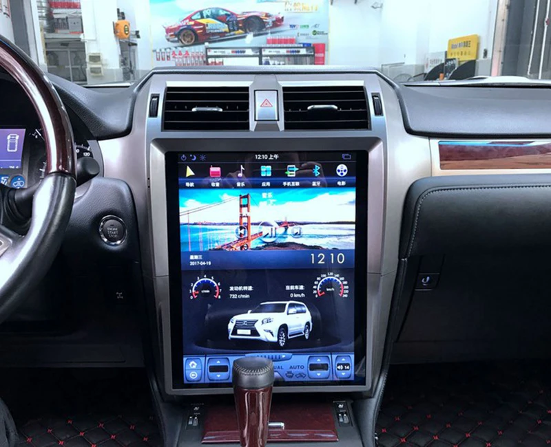 LiisLee Car Multimedia DVD GPS Hi-Fi Audio Radio Stereo For Lexus GX J150 GX400 GX460 2009~2018 Original Style Navigation NAVI (22)