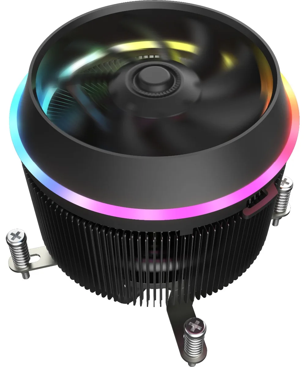 Aigo процессорный кулер 5V TDP 280W 4pin LED PWM RGB вентилятор Радиатор материнская плата синхронизации Управление вентилятор охлаждения для intel AM3/AM4/2011/LGA