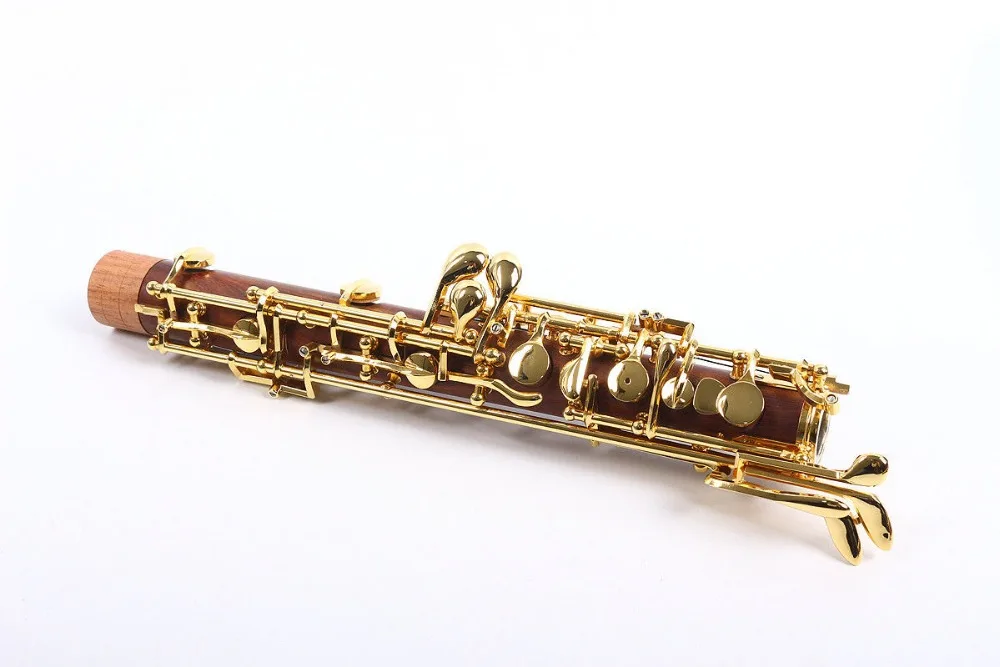 Профессиональный oboe Rosewood C Ключ левый F резонансный золотой ключ с покрытием