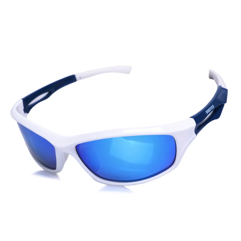 Мужские и женские велосипедные поляризованные очки для велоспорта, спортивные солнцезащитные очки Lunette De Soleil, уличные велосипедные солнцезащитные очки - Цвет: BLUE