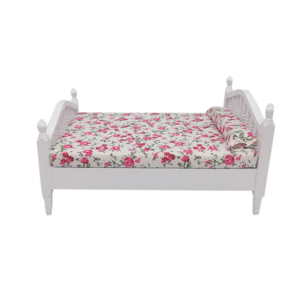 

Mini Dollhouse Furniture Bed Set Miniature Living Room Kids Pretend Play Toy 1set Miniature 1:12 Dollhouse new L503