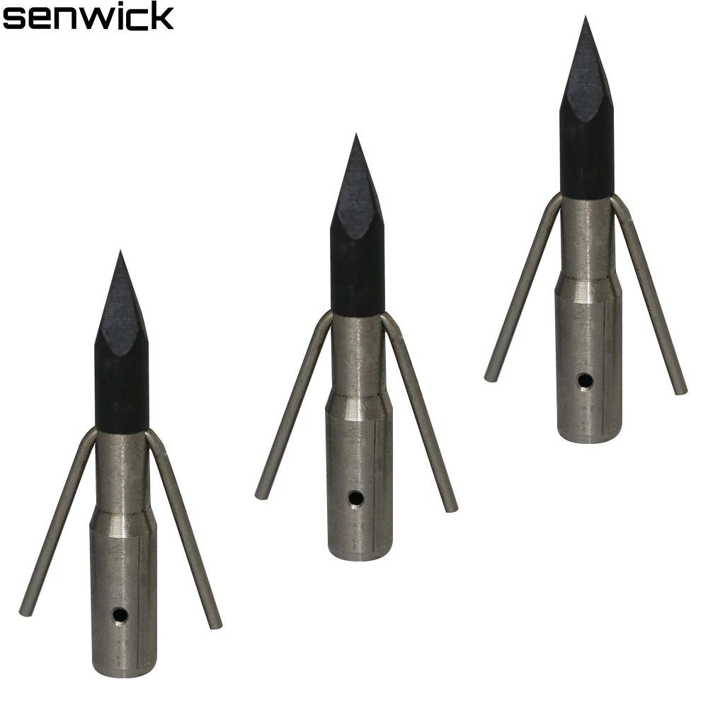 

3pcs/6PCS Stainless Steel Bow Fishing Slingshot Arrow Head Carbon Arrow Arrowheads Hunting Tips DARTS