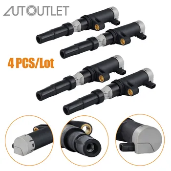 

AUTOUTLET 4 pcs Ignition Coil For Renault Pencil Clio Laguni Megane 7700107177 7700113357 IGNITION COIL