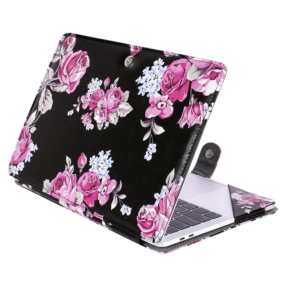 H016透黑底紫罗兰牡丹