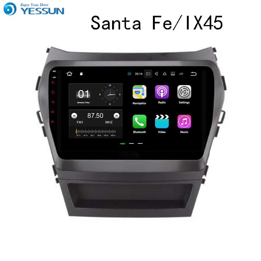 2014 hyundai santa fe navigation system