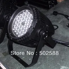 36*3 Вт 4 цвета RGBW led сценический мигающий свет, светодиодный фонарь для улицы, водонепроницаемый светодиодный par свет, светодиодные парные прожекторы