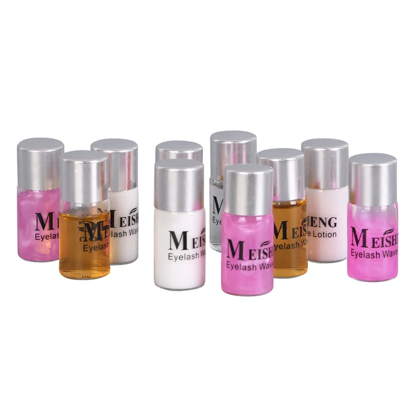 

Fashion Eyelash Curling Perming Curler PERM Kit False Eyelash Wave Lotion Eye Rod Glue Set