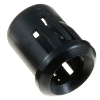 

LED Black Plastic Holder Bezel Mount Size: 8mm Qty: 10