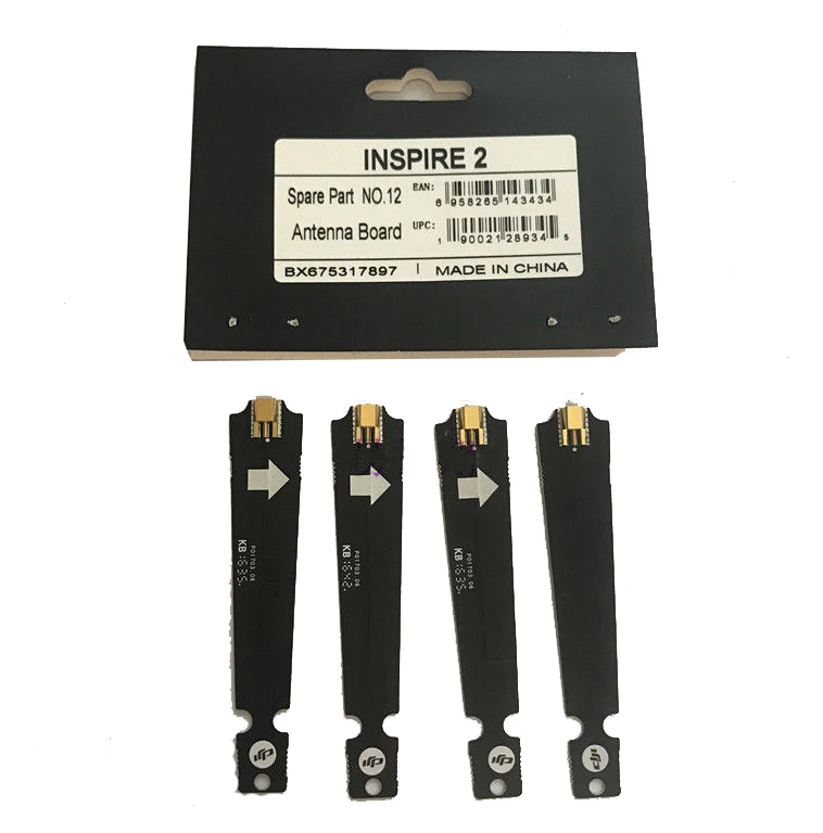 

4pcs/set Genuine DJI Inspire 2 Part 12 - Tripod mount Antenna Board Replacement Spare Part for Repair Service