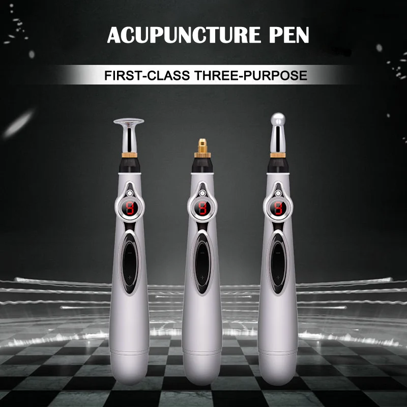 

Acupuncture Massage Pen Pain Relief Full Body Massager Therapy Heal Device