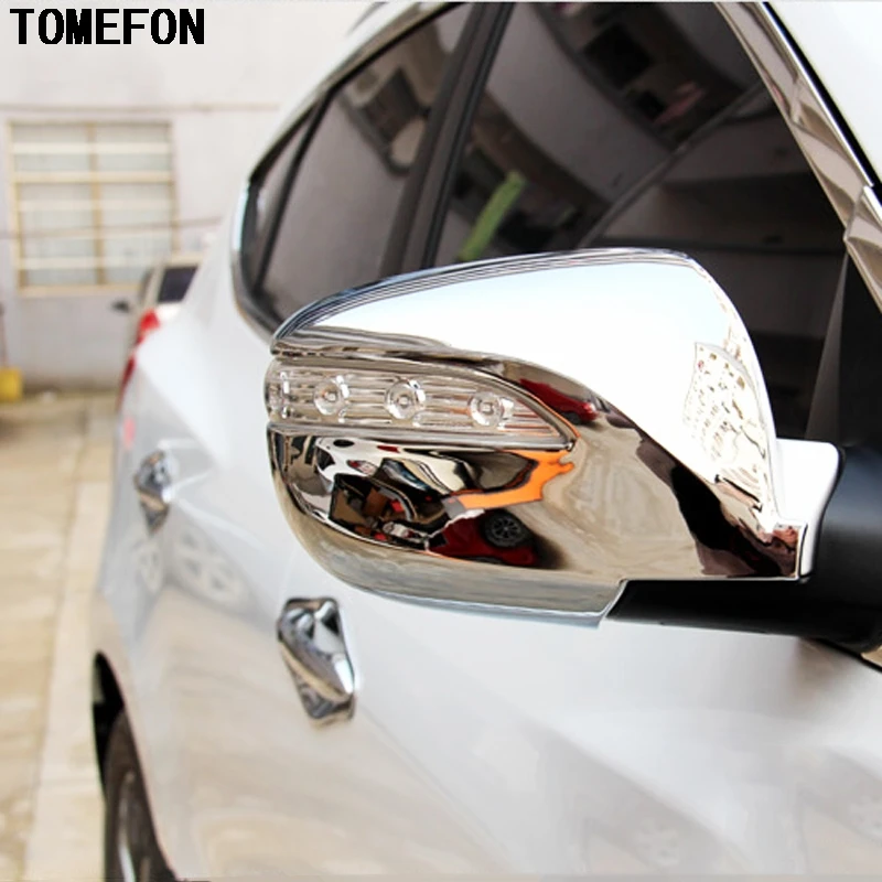 Хромированный корпус автомобиля TOMEFON для Hyundai IX35 2010 2011 2012 ABS боковое стекло