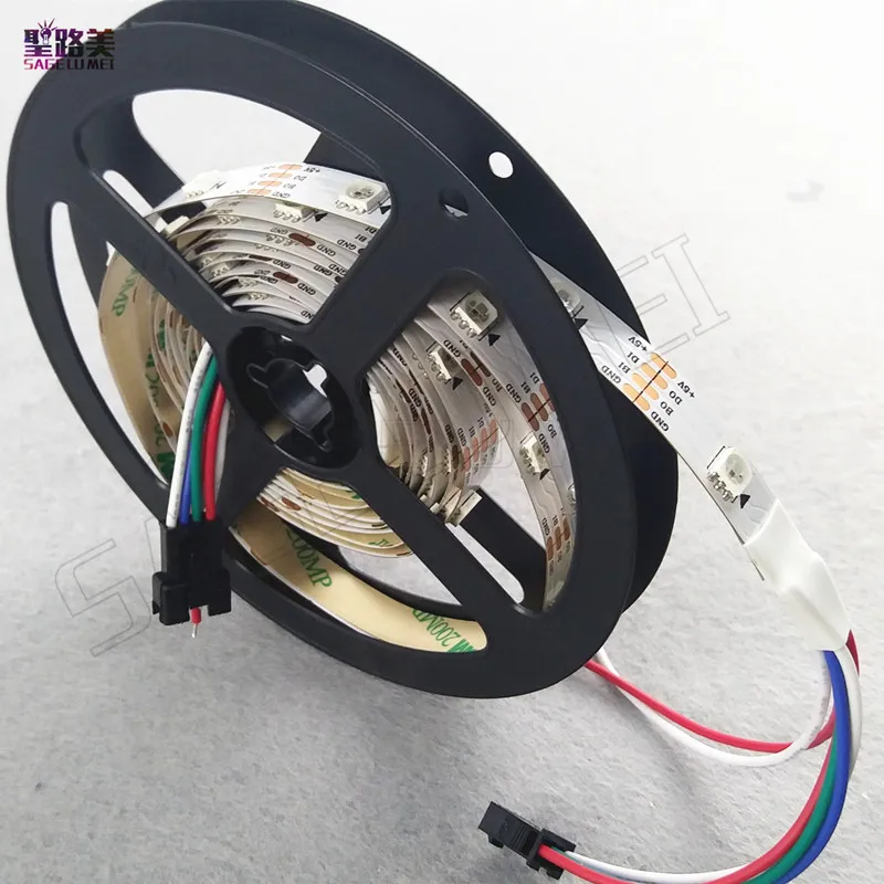 DC5V WS2813 (Dual сигнальные провода) ws2812b RGB светодио дный pixel Газа индивидуально