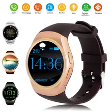 KW18 Smart Uhr Tragbare Geräte Unterstützung SIM Tf-karte MP3 Smartwatch Für Android IOS Smartphone 340 mAh Batterie 1,3 zoll IPS LCD