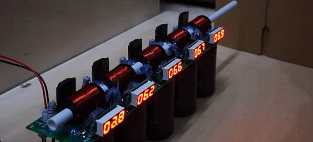 Third generation multi-level electromagnetic gun