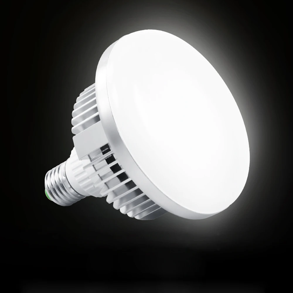 Металл 85W 5500K 220V LED фото освещение студия видео лампа дневного света E27 для