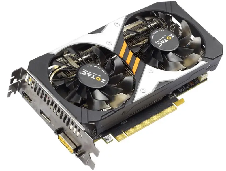 Видеокарта ZOTAC GTX 960 2 Гб 128 бит GDDR5 GM206 графические карты GPU PCI E для NVIDIA GeForce GTX960 2G 1050ti