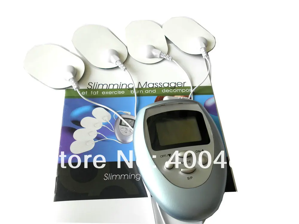 Electric Shock Therapy Gel Pads Relaxation Full Body Massager Slimming