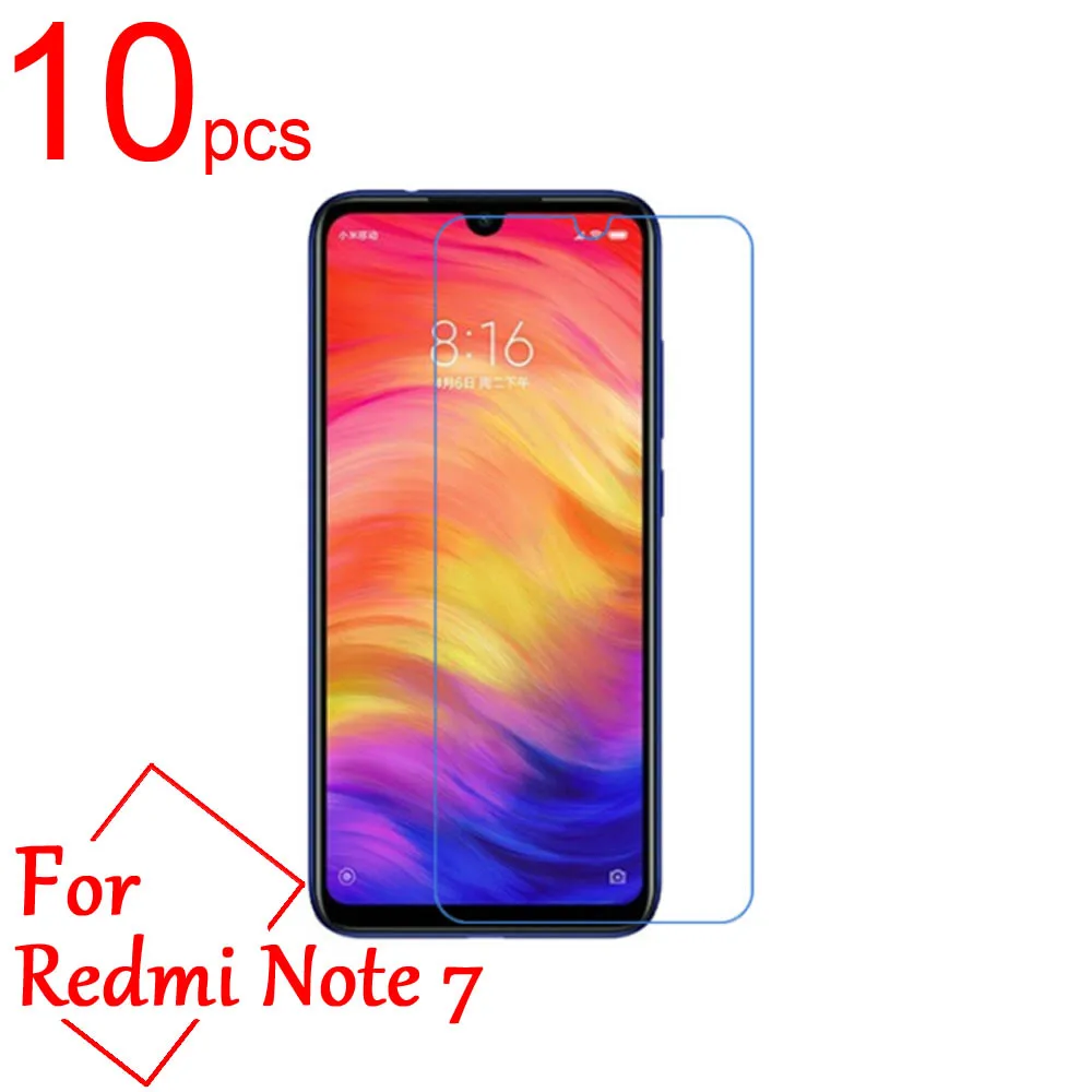 

10pcs Ultra Clear/Matte/Nano Anti-Explosion for Redmi Note 7 LCD Screen Protectors Cover for Xiaomi Redmi Note 7 Protective Film