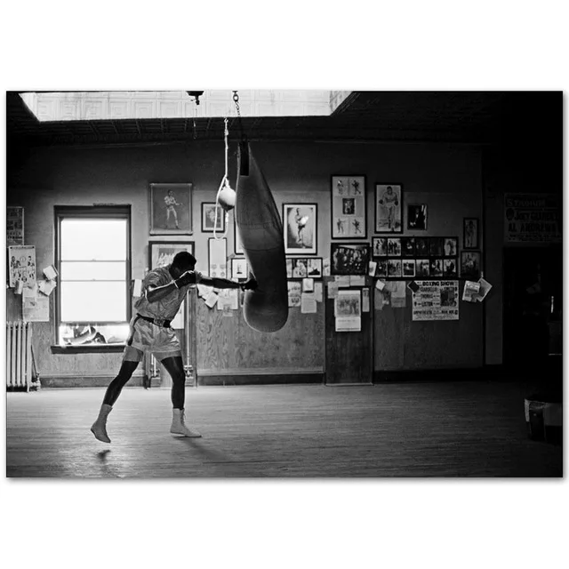 

Muhammad Ali King of Boxing The Greatest Player SILK POSTER Wall painting 24x36inch