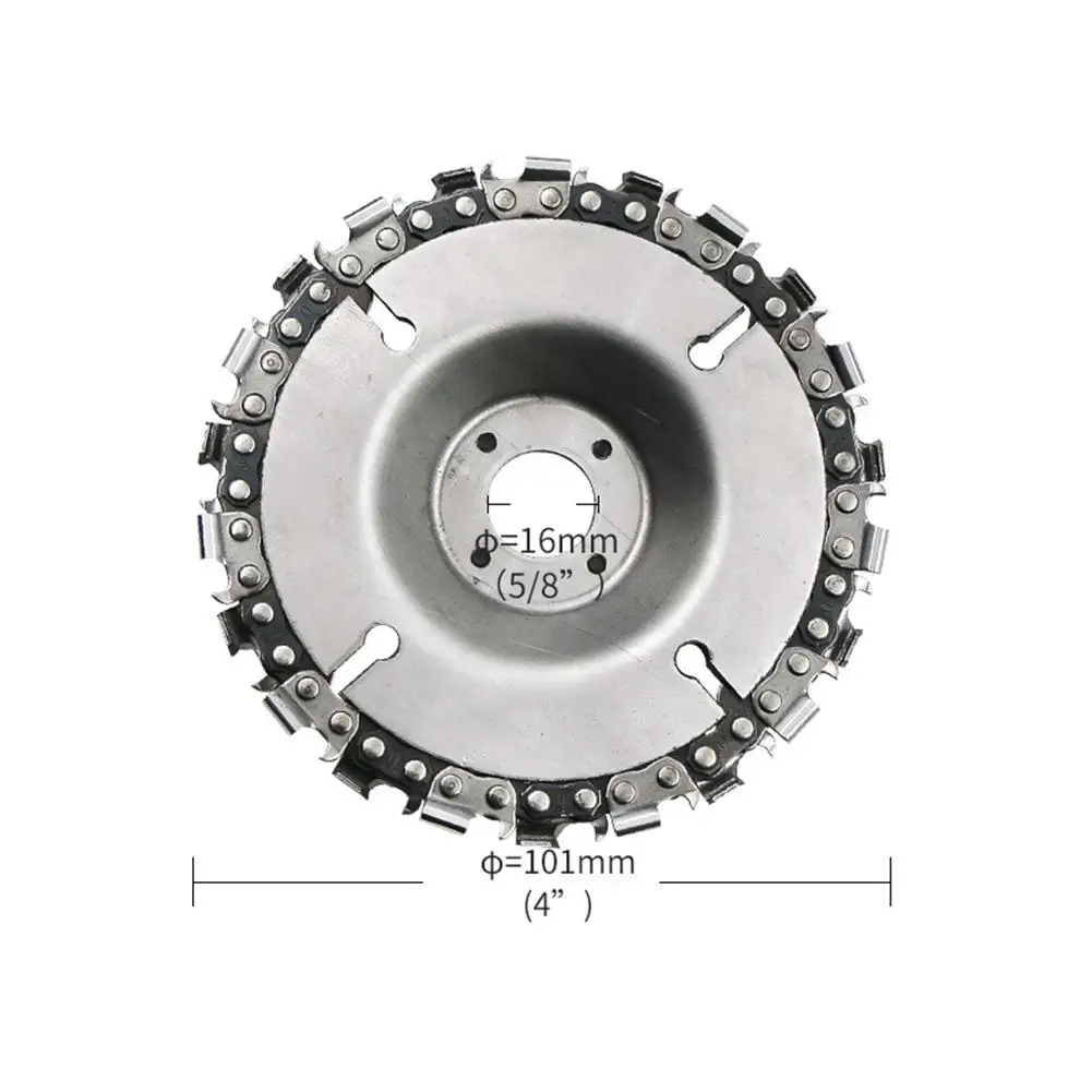 4 дюйма шлифовальная машина Цепная пластина деревообрабатывающий Цепная Пила диск резака по дереву щелевые пилы для металла механические инструменты для резки