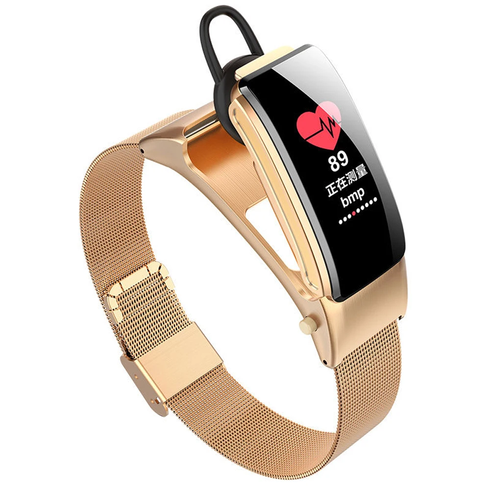 

Smart Bracelet B31 with Bluetooth Headset Talk Smart band Wristwatch Band Music Control Pedometer Sleep Monitor Smartband Watch