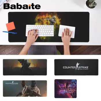 

Babaite New Design Cs Go Counter Customized MousePads Computer Laptop Anime Mouse Mat Laptop Gaming Lockedge Mice Mousepad