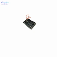 10Pcs 3xAAA Battery Case Holder Socket Wire Junction Boxes With 15cm Wires