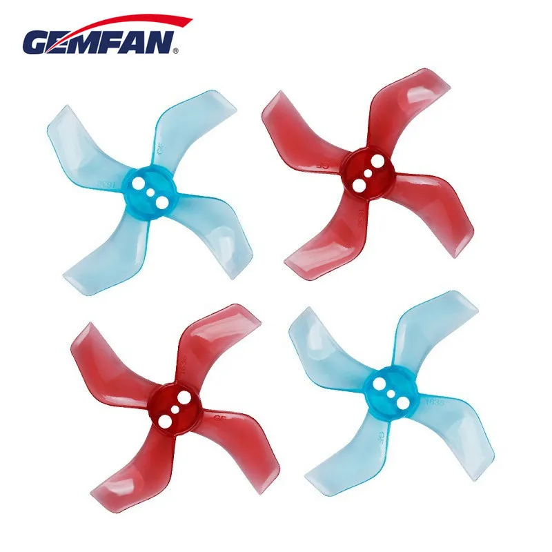 

8Pairs16PCS Gemfan 1636 1.6x3.6x4 40mm 4-blade 1mm 1.5mm Hole Propeller for 1103 1105 RC Drone FPV Racing Brushless Motor