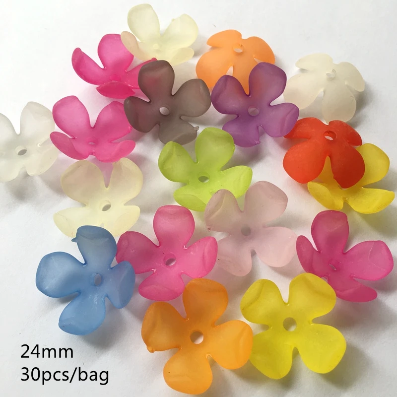 Buy Meideheng Bend Four petal flower Beads DIY Craft