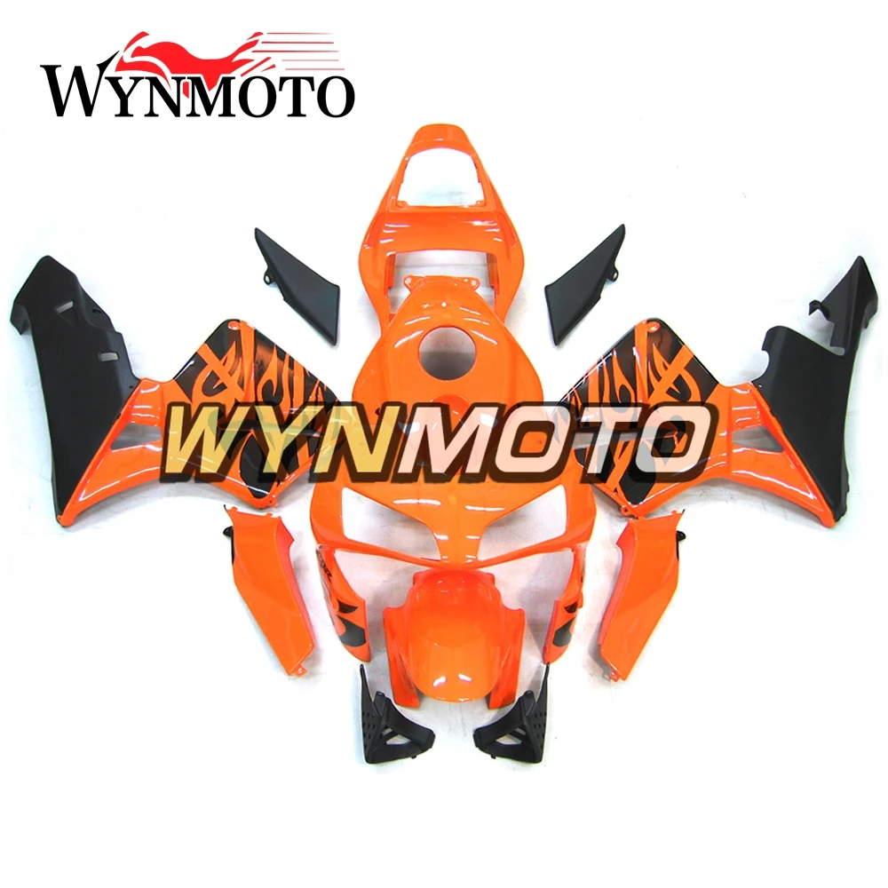 Fairings For Honda CBR600RR F5(2005-2006) Orange Black Silver