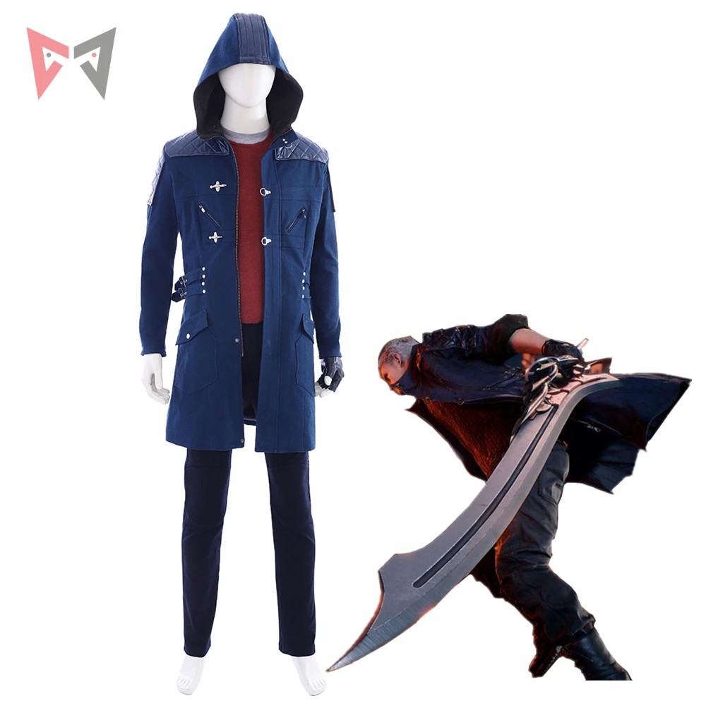 

MMGG Halloween game DMC Nero cosplay Costume custom made size set High Quality