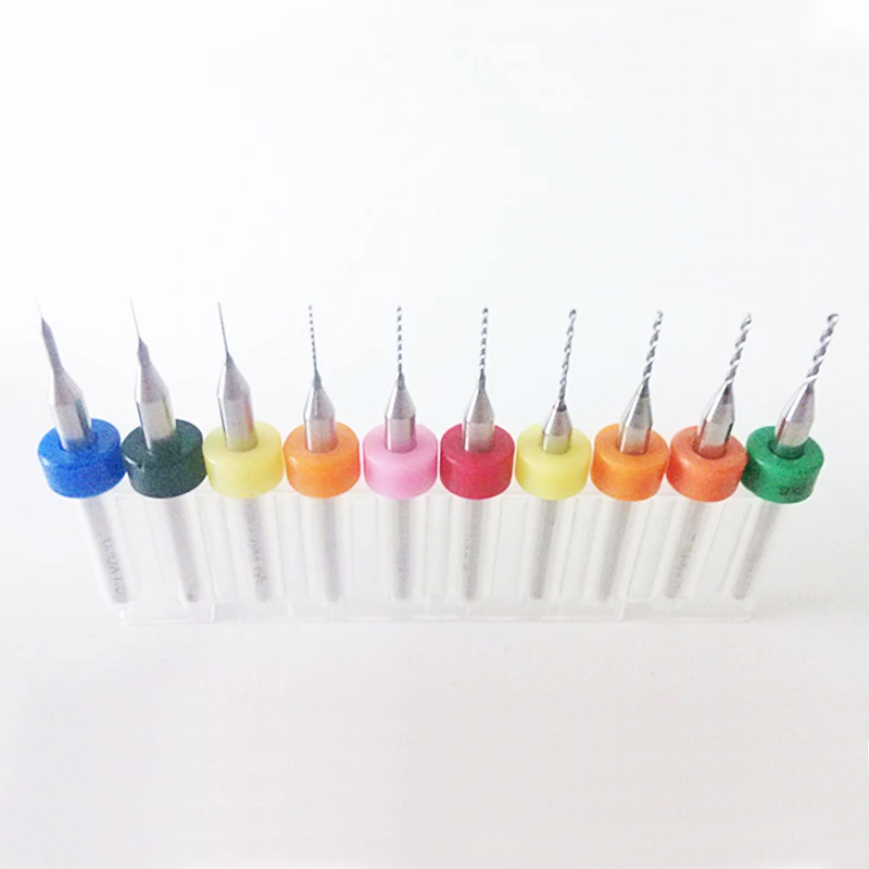 

10pcs 0.3mm~1.2mm Hss Cnc Carbide Drills Woodworking Mini Drill Bit Set Tools Pcb Drill Press Micro Brocas Dremel Ferramentas