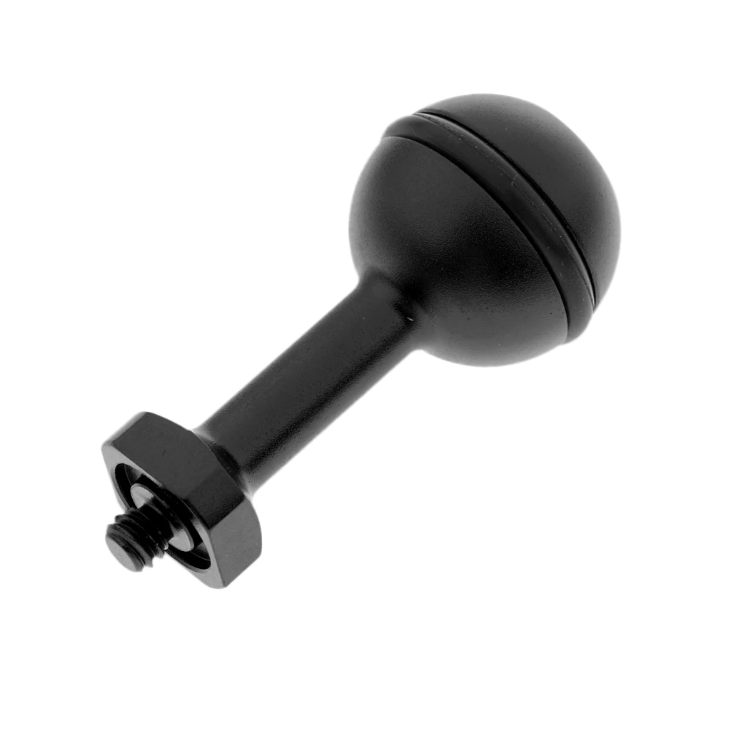 1 Pcs Aluminum Alloy Ball Base for Underwater Diving Housing Photography Gear Camera/ Video Housing Light Arm Diving Tools