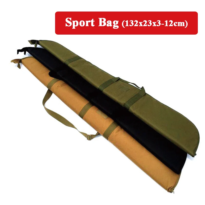 

About 130CM Hunting Equipment Tactical Rifle Gun Bag Airsoft Rifle Case Protection Bag Heavy Duty Army Shooting Shoulder Package