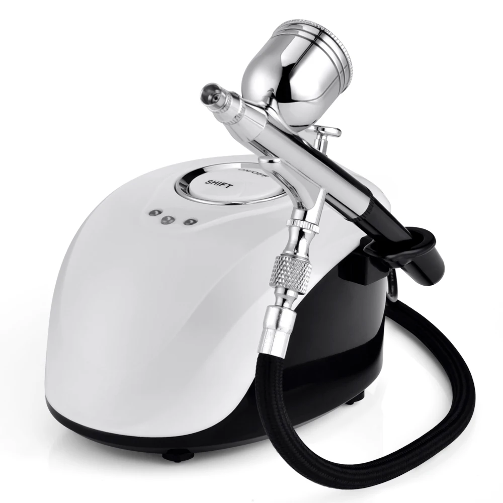 Pro Airbrush Makeup Kits Air Compressor Spray Makeup Gun Sets For Temporary Tattoo Face Body Paint Nail Art Cake Painting Tools Pro Airbrush Makeup Kits Air Compressor Spray Makeup Gun Sets For Temporary Tattoo Face Body Paint Nail Art Cake Painting Tools