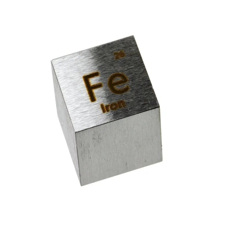 

Iron Metal 10mm Density Cube 99.9% Pure