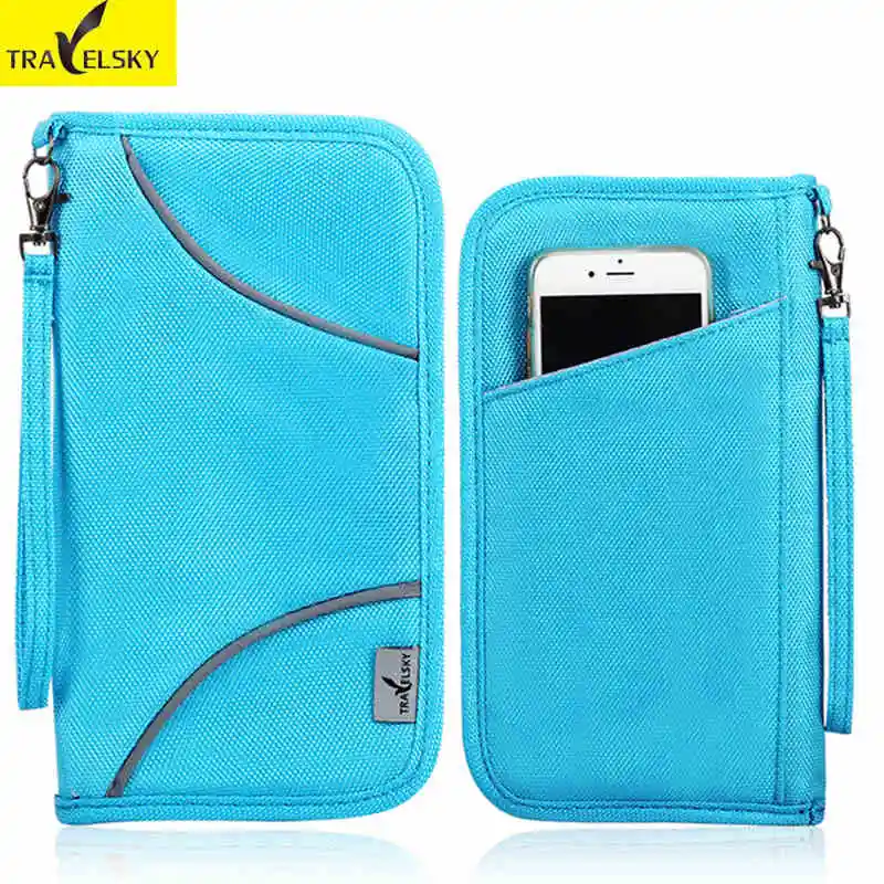 Travel Nylone RFID blocking passport for business multi-function credit card protect high-grade fabric take wholesale | Багаж и сумки