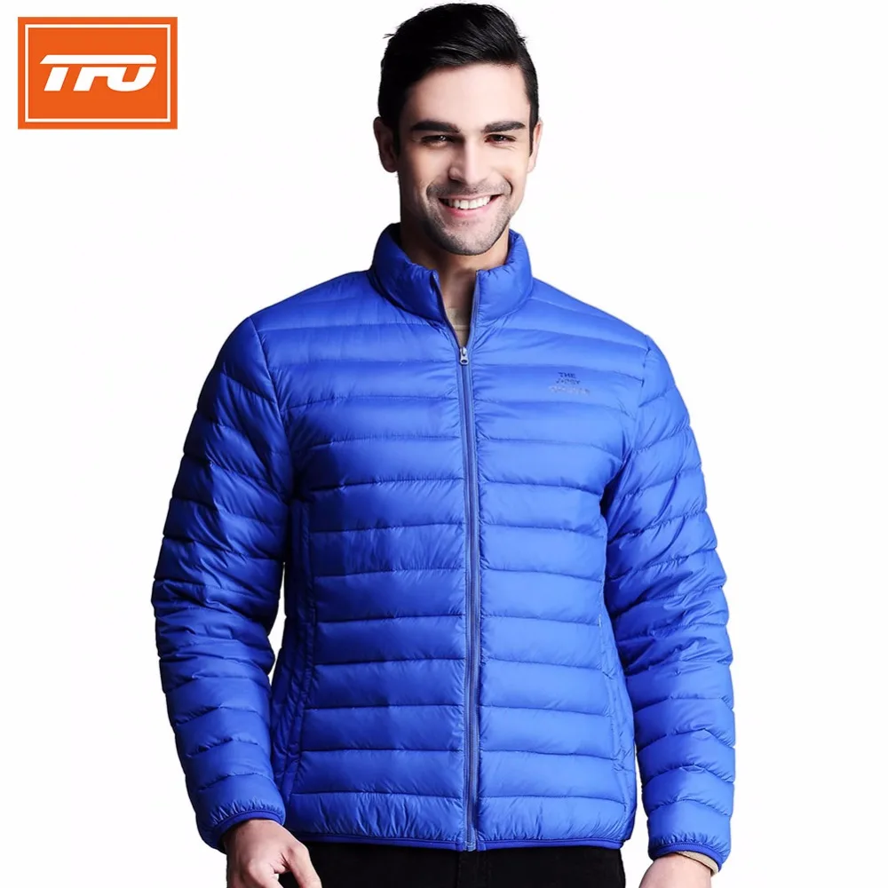 TFO Men hiking Down Jacket Outdoor Packable Lightweight Heated Down