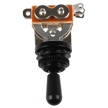 

Black Tip 3 Way Toggle Switch Pickup Selector for Electric Guitar