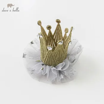 

DB10570 davebella girls princess headwear girl light golden crown children wedding