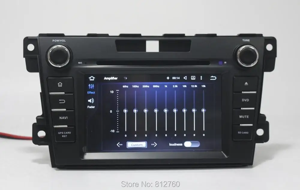 Discount Octa core 4G RAM Android 9.0 Car DVD GPS Navigation For MAZDA CX7 CX-7 Car Radio Stereo Bluetooth 7" capacitive Screen Wifi 4G 11