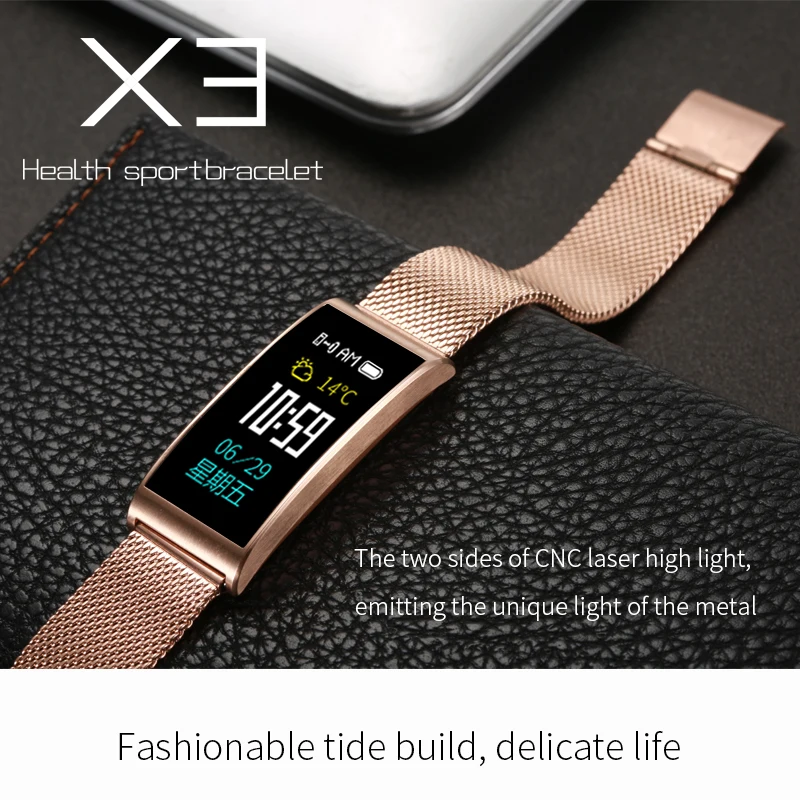 

Smart Band Blood Oxygen Blood Pressure Watches Fitness Sport Bracelet Heart Rate Monitor Call/SMS Reminder Pk Fitbits