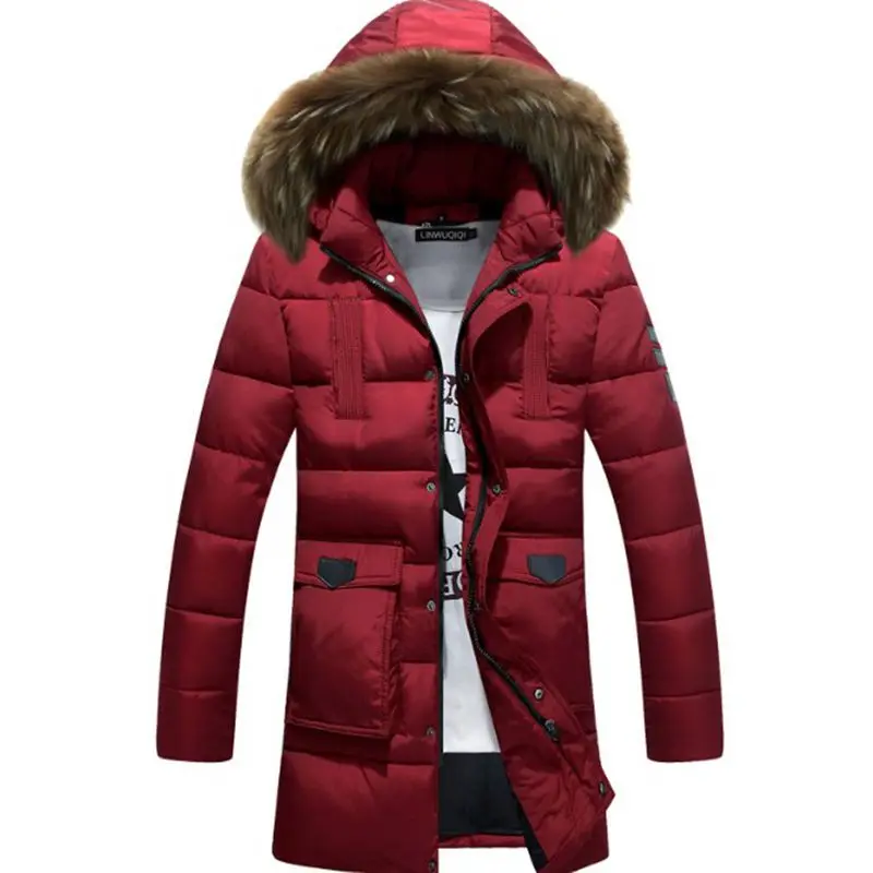 B Parka Men Cotton Thick Cotton Jacket New Long Winter Parkas Warm Fashion Business Cotton Jackets Coats Fur Collar B Parka Men Cotton Thick Cotton Jacket New Long Winter Parkas Warm Fashion Business Cotton Jackets Coats Fur Collar