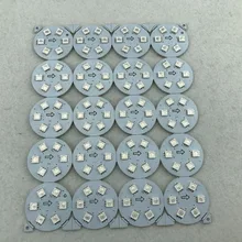 DC24V UCS1903 светодиодный pixe PCBA; DC24V вход; 6 шт 5050 SMD RGB светодиодный, 1,44 W; 36 мм диаметр