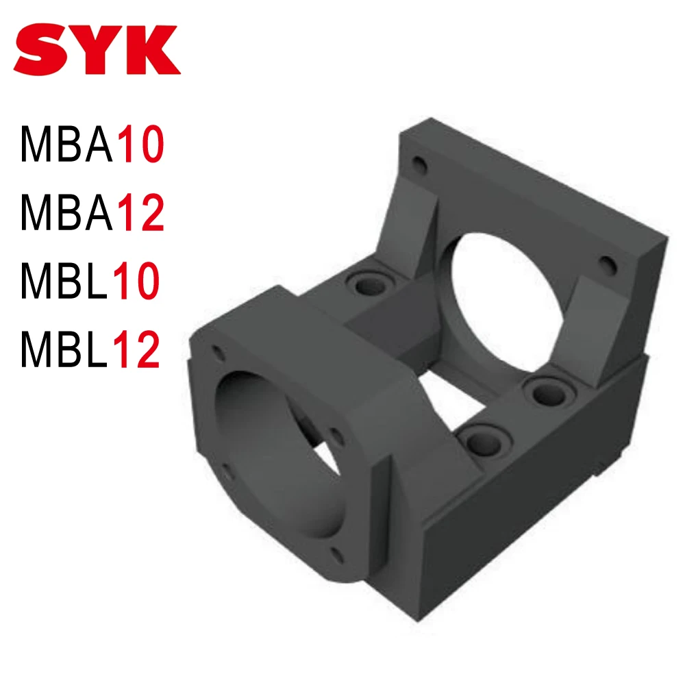 Монтажный кронштейн двигателя SYK MBA12 MBA10 из литой стали Nema 23 MBL10 MBL12 для 57 шаговых
