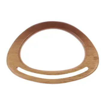 

Hot New 1 Pc Wooden Bag Handle Replacement for Purse Shoulder Bags Handbag DIY Craft Making Accessories