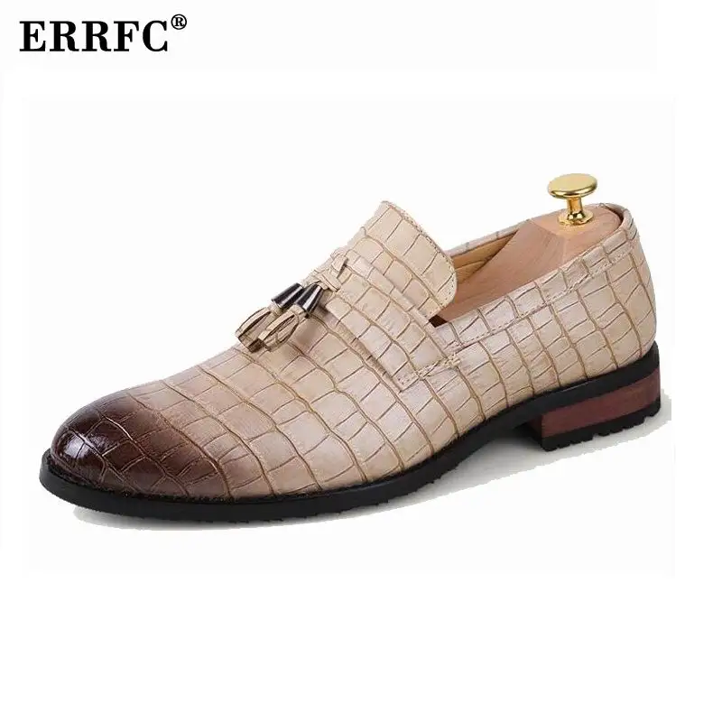 slip on croco beige