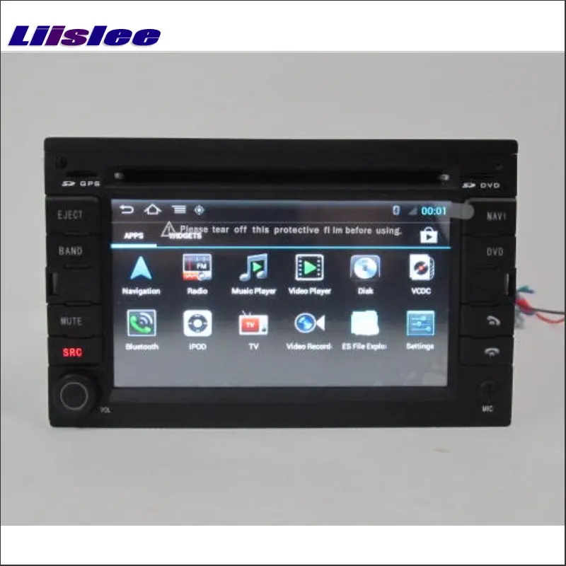 Top Liislee For Peugeot 307 / Expert / Partner Car Radio CD DVD Player HD Screen Audio Stereo GPS Nav Navigation Android S160 System 3